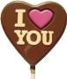 Valentines Day - I Love U - Choc Lollipops