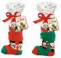 Christmas - Gift - Knitted Xmas Stockings - With Chocolates